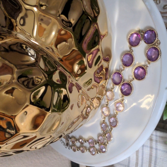 Whbm Gold Brass Necklace - Picture 3 of 3